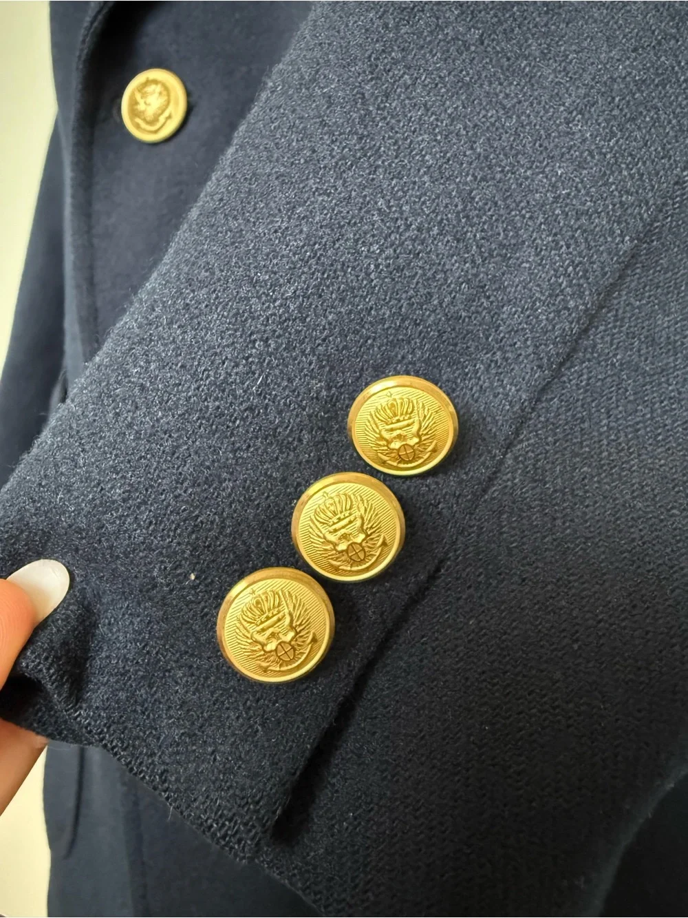 100% Wool Coat Tails